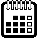 Button to open calendar